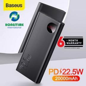 Baseus Power Bank Adaman 22.5w 20000Mah PPAD000101 Metal Digital Display Quick Charge Power Bank | 6 Months Warranty by honestime