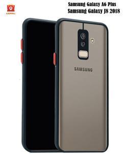 Samsung Galaxy J8 Luxury Translucent Smoky Matte Cover (Shockproof And Anti-Drop Protection) Smoky Frosted Case