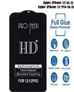 Apple iPhone 12 Pro (6.1) OG Type Tempered Glass Screen Protector (Better than 6D/9D/11D) - Black