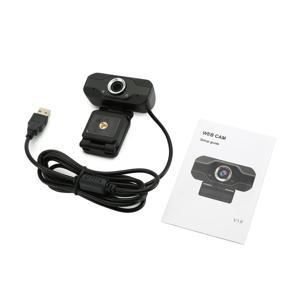 PC Webcam 1080P Full HD Webcam 1920X1080 Resolution Plug And Play Auto Focus - Black