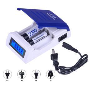 Doublepow K209 Intelligent  universal AA,AAA battery charger with UK  Plug Connector