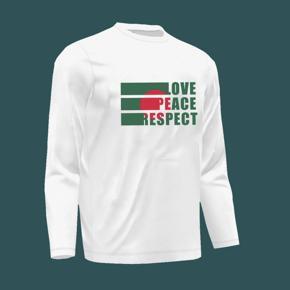 Love respect White long Sleeve T-Shirt