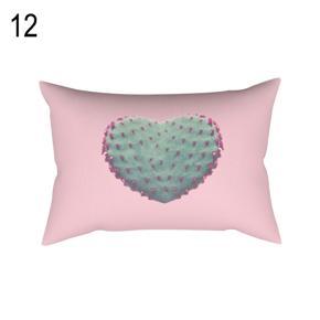 Fashion Printed Rectangle Throw Pillow Case Sofa Bed Cushion Cover Home Decor