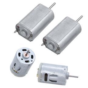 2Pcs DC 9V 30800RPM 2mm Dia Shaft High Speed Model Airplane DC Motor & 2 x DC 1.5-18V 30000RPM Micro-Motor 32X28mm for RC Model Toys DIY