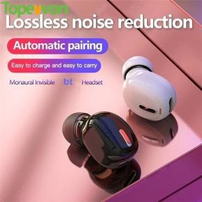 Mini Single-Ear Earbuds In-Ear 5.0 Invisible Wireless Bluetooth Earphone Bluetooth Headphone Handsfree Stereo Headset