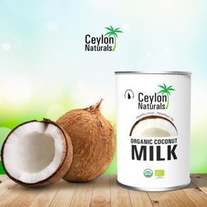 Ceylon Naturals Organic Coconut Milk 400ml