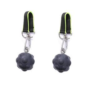2x Climbing Pull Up Hold Grips for Finger Biceps Back Muscle Gray