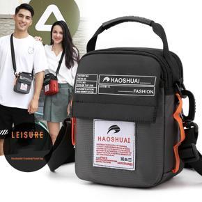 Student Shoulder Messenger Bag Men Women Waterproof Wear-resistant Shoulder Bag Men's Casual Sports Small Bags