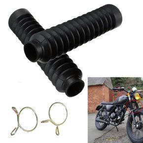 2Pcs Motorcycle Dirt Bike Motorbike Front Fork Cover Shock Protector Dust Guard