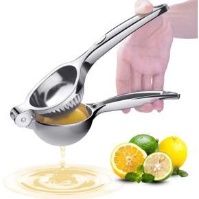 Handmade Traditional Press Stainless Steel Lemon Squeezer and Citrus Fruit Hand Squeezer