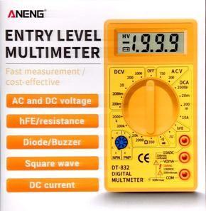 DT-830 LCD Digital Multimeter Electric Voltmeter Ammeter Tester AC/DC With buzzerwithout buzzer Tester Tool