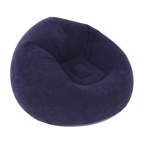 big bean bag-1 x Inflatable Sofa-Blue