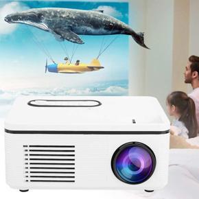S361 Mini Home Portable LED Projector 1080p HD for Desktop / DVD Speaker(US 100-240V)