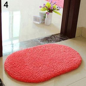 Anti-Skid Soft Fluffy Absorbent Area Rug Home Bathroom Floor Shower Door Mat