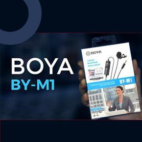 BOYA BY M1 Microphone Boya Professional Microphone For Mobile & Dslr