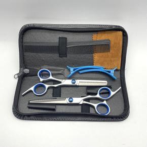 7pcs 6inch Barber Tool Set Hairdressing Scissors Barber Scissors Hair Cutting Scissors Kit