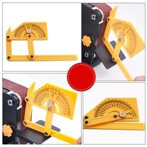 DASI ABS Multi-angle Protractor And Finding Angle Carpentry Measuring Tool 0 To 180 Angle Ruler Wood Plastic Protractor