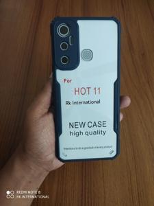 FOR Infinix Hot 11 Shockproof Bumper Camera Protect case back cover