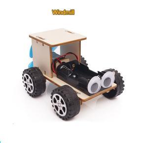 Technology Small Production DIY Wind Trolley Educational Toys Experimental Equipment