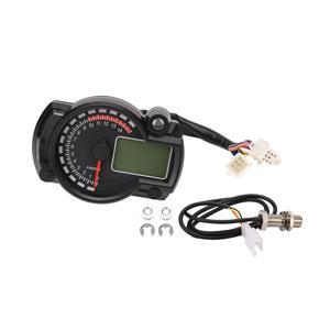 Motorcycle Universal Instrument In 7 Colors Waterproof Digital Liquid Crystal Display Speedometer Odometer Cachometer 15000r