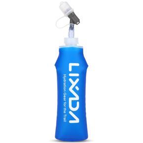 Foldable Soft Water Bottle with Straw BPA Free Soft Hydration Bottle for Backpacking Cycling Hiking Camping Running