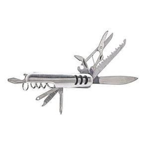 12 in 1 Multi function Army Knife - Silver