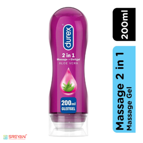 Durex Play Massage 2-in-1 Aloe Vera Lube Gel - 200ml