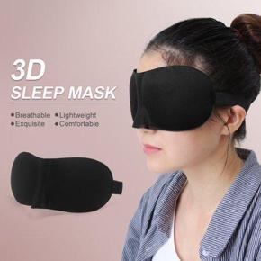 3D Eye mask for Sleeping,Machine Washable, Sleep Mask for Women, Blinder Blindfold Airplane with Travel Pouch