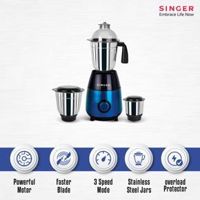 SINGER Blender-Grinder | PRO | 550W | BLUE