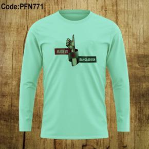 Madein Bangladesh long  Sleeve T-Shirt For Men's