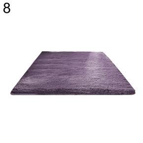 Solid Color Rectangle Thicken Carpet Rug Floor Mat Living Room Bedroom Decor