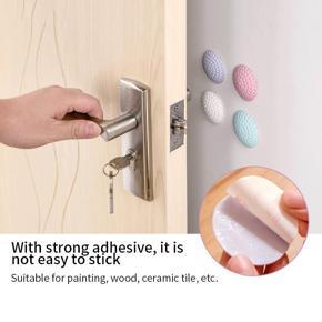DASI Home Decor Door Stops Wall Collision Silicone Pad Safety Anti Collision Shock Bumper Muffler
