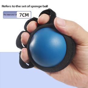 Hand Grip Strengthener-1 x Finger Exerciser-Blue