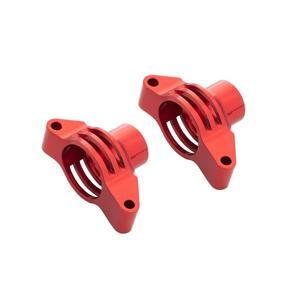 2PCS Aluminum Alloy Rear Knuckle Arms Upright Hub Carrier for Tamiya TT02 TT-02 RC Car Upgrade Parts Accessories