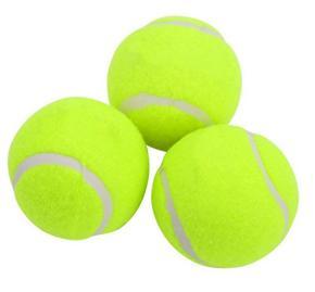 Tennis ball 3 piece with 1 teep