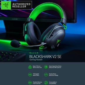 Razer BlackShark V2 SE Wired Gaming Headset with Razer TriForce 50mm Driver Noise Reduction Microphone THX Spatial Audio