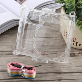 Protective Crystal Shell Case with Strap for FUJIFILM instax mini 90