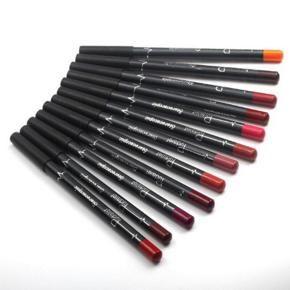 Pack Of 12- Lipliner and Eyeliner Pencil - Multicolor