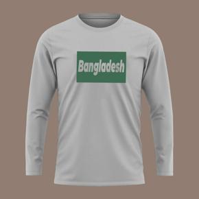 Bangladesh green Ash long Sleeve T-Shirt For Men