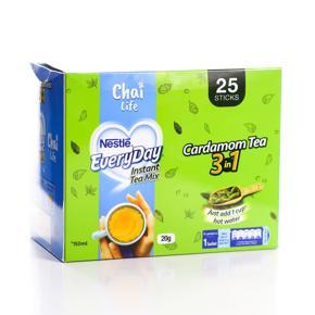 Nestle Everyday 3in1 Cardamom tea Mix 20g x 25 Sticks