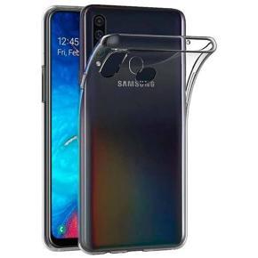 Soft Silicon Transparent Case Back Cover FOR Samsung Galaxy A20s