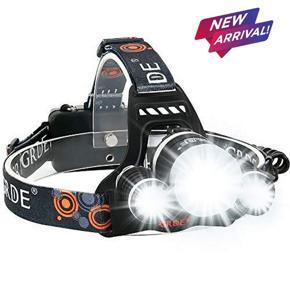 Powerful 1w LED Rechargeable Headlights Headlamp Spotlight For Camping Traveling Hiking Cycling Workshop Car Repairing