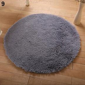 Home Decor Soft Bath Bedroom Non-slip Floor Shower Rug Yoga Plush Round Mat