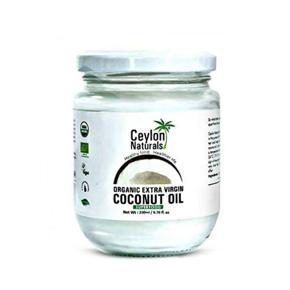 Ceylon Naturals Organic Extra Virgin Coconut Oil 200ml- Imported From Sri Lanka