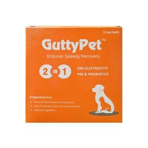 Gutty Pet Ors Electrolyte, Pre & Probiotics Sachets for pets