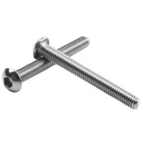 Stainless Steel Button Head Screw, Hex Socket Bolts Type:M3 / 3mm Bolt size:M3 x 25mm Your pack quantity:30