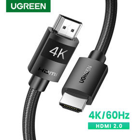 UGREEN HDMI 2.0 Cable 4K/60Hz HDMI to HDMI Cable for RTX 3080 PS4 Xbox Smart Box HDMI Splitter HDMI Switch Monitor Projector 4K 3D Video Cable