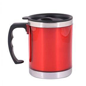 Stainless Steel Travel Mug, Coffee Mug / Milk Mug - 1 Piece Red Color