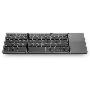Foldable Keyboard 3.0 Ultra Thin Rechargeable Wireless Keypad Touchpad