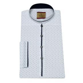 Fiona White with Black Dot printed Cotton Men's Casual Eid Collection Panjabi